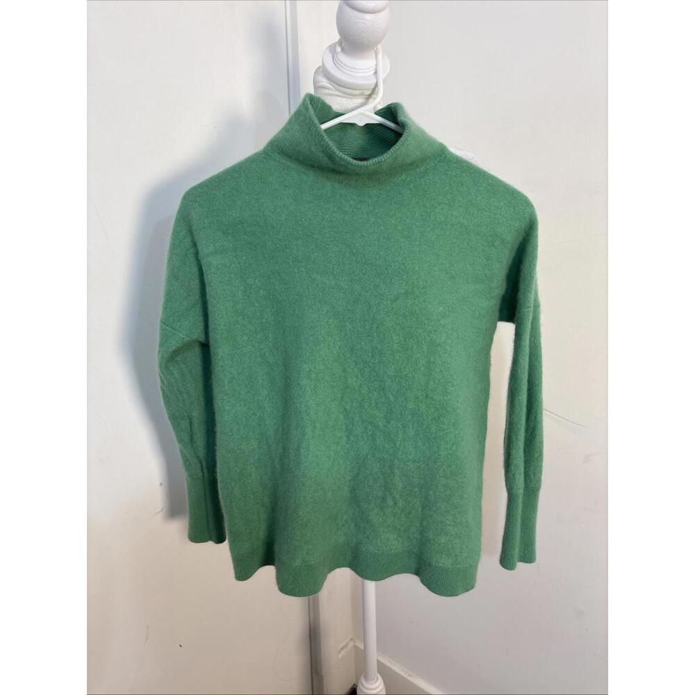 Free People Cashmere Turtleneck‎ XS Green